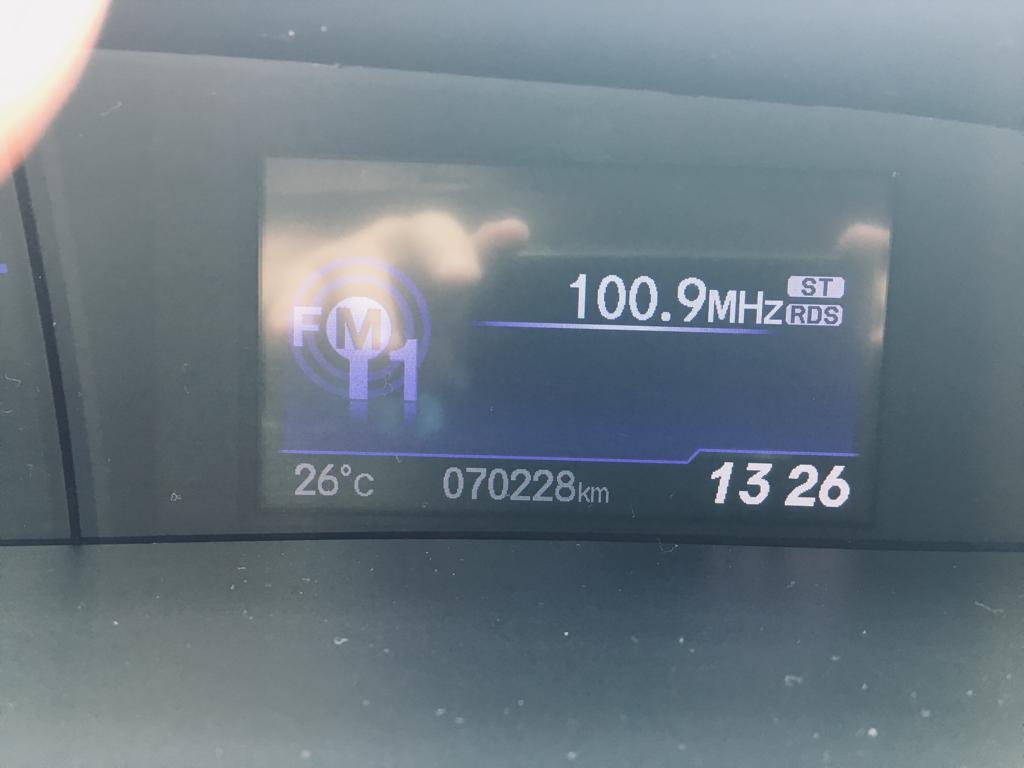 km